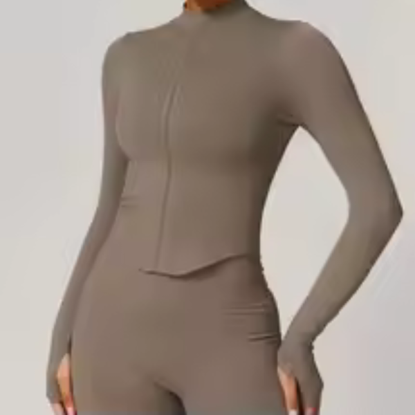 Top Long Sleeve Running Shirts Sexy Quick Dry Fitness Gym Sport Wear