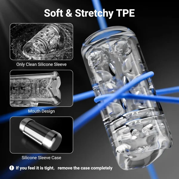 AI-Controlled Thrusting Male Sex Toy – 10-Speed Pleasure