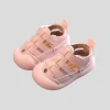 Soft PU leather baby shoes sandals for 0–3 years, white and black colors, perfect for first steps and summer outings (2).