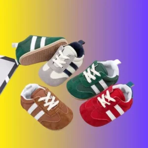 Unisex baby sports shoes with anti-slip sole for safe first steps (3).