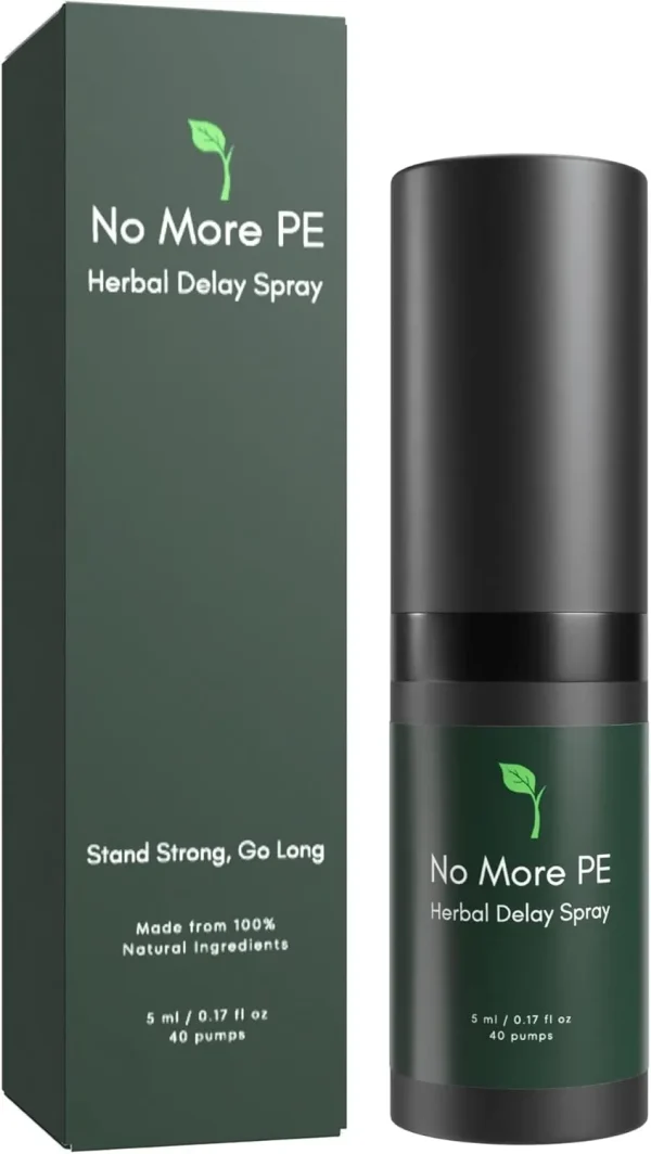 Climax Control Delay Spray for Men – Unscented & Organic