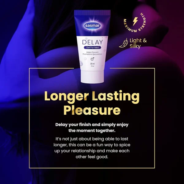 Delay Gel for Men – Last Longer & Boost Stamina
