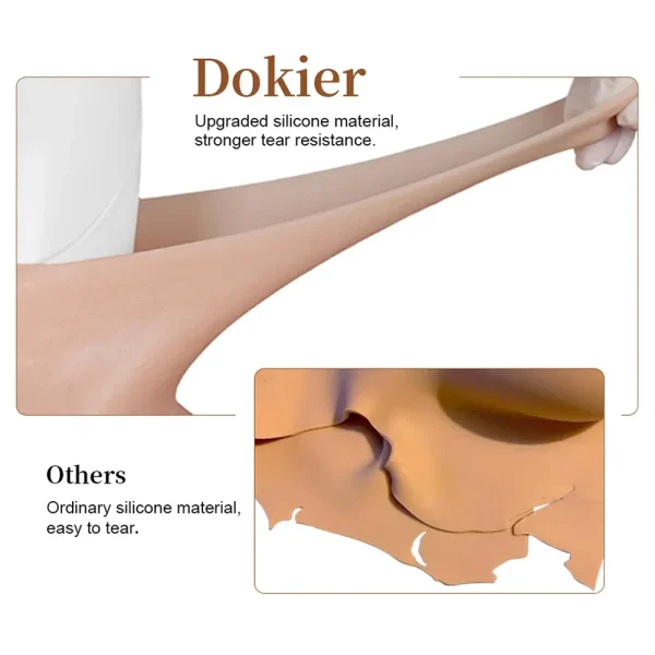 Dokier Realistic Silicone Breast Forms for Drag & Crossdressing