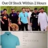 Sky blue T-shirt Imran Khan - Image 2