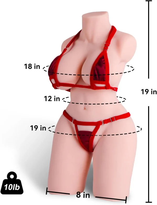 Irresistible Dual-Channel Sex Doll – Soft & Real for Men