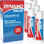 Apply Dynamo Delay Spray before intimacy for better control (2).