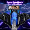 Electric male sex toy with thrusting action and built-in phone holder (3).