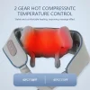 Woman using Foreverlily wireless neck massager at home for muscle relief (2).