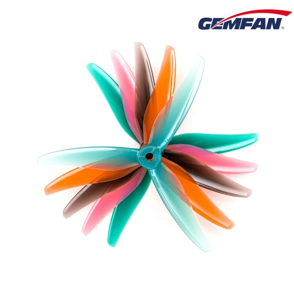 Gemfan 51466 5″ Tri-Blade FPV Props – 24pcs Drone Racing Blades