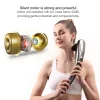 Handheld back massager with 12 modes and 6 interchangeable heads for deep tissue massage (4).