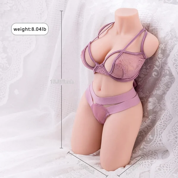Realistic 3-in-1 Male Masturbator Torso by Jaspik