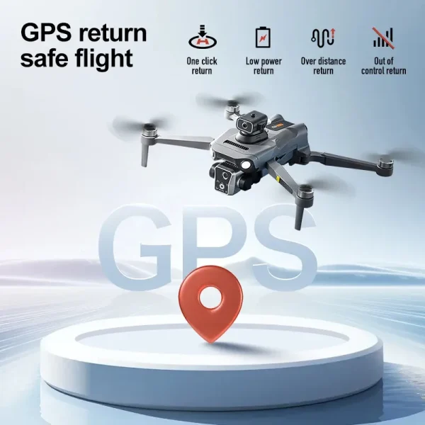 JJRC K19 Max GPS Drone with 8K HD Camera & Obstacle Avoidance