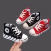 Children mid-top canvas shoes with soft sole and breathable fabric (3).
