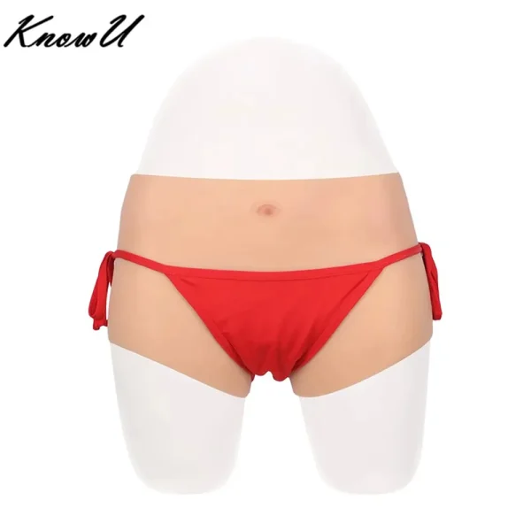 KnowU Realistic Silicone Vagina Pants for Cosplay & Crossdressing