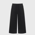 Korea MO*OHA wide-leg casual pants with elastic waist and drawstring (2).
