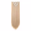 22Inch Long Straight Clip in Hair Extension Hairstyle 16 Clips 7Pcs/Set Synthetic Black Brown Hairpieces For Wom - Image 3