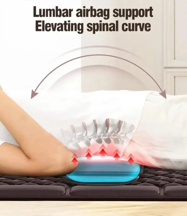 Tuhopeta Massage Mattress – Infrared Heat & Vibration for Pain Relief