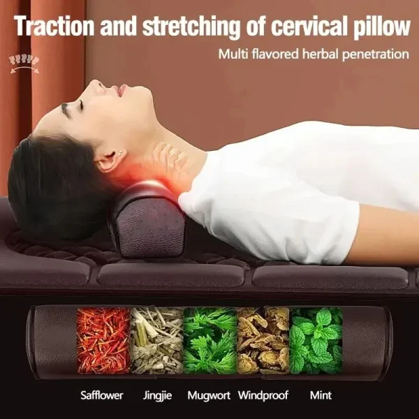 Tuhopeta Massage Mattress – Infrared Heat & Vibration for Pain Relief