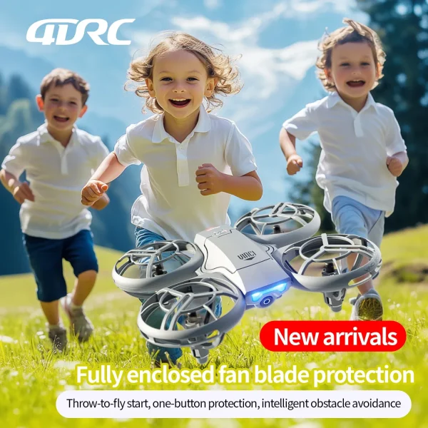 V8 Mini Drone with 4K HD Camera WiFi FPV for Kids & Beginners