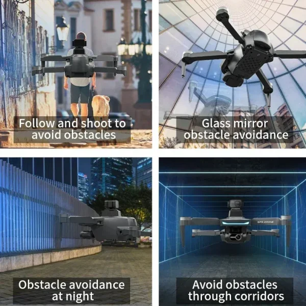L200 PRO MAX Drone – 4K HD Camera & GPS with 360° Obstacle Avoidance