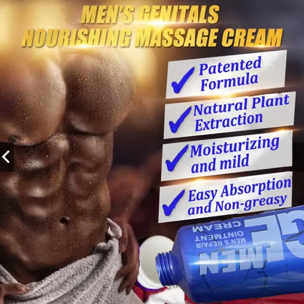 Male Enlargement Cream 60ml – Natural Thicker & Longer Support