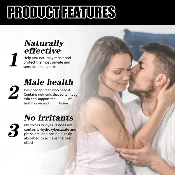 Male Re-Vitalize Cream – Improve Sensation & Skin Health