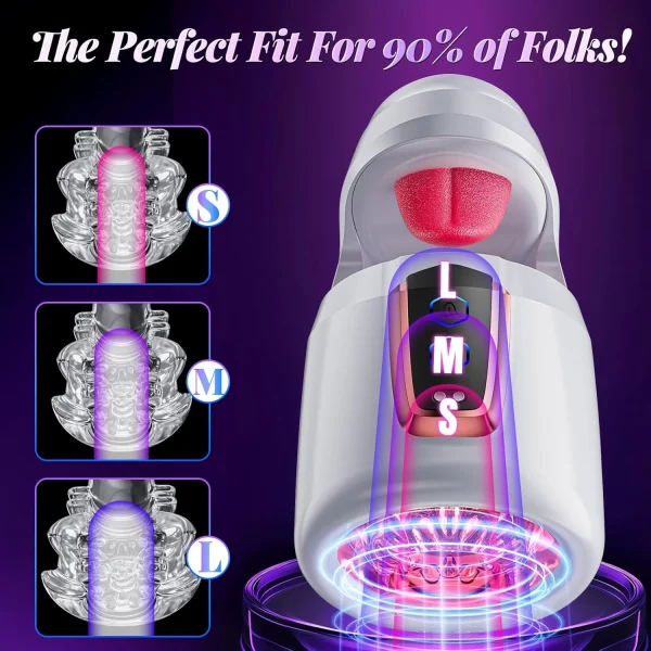 Thrusting & Licking Male Stroker for Endurance & Pleasure