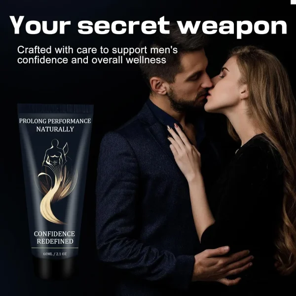 Men’s Delay Cream – Plant-Based Long Lasting Formula for Confidence