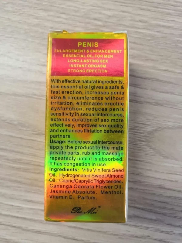 Men’s Massage Cream for Penis Enhancement – Longer & Thicker