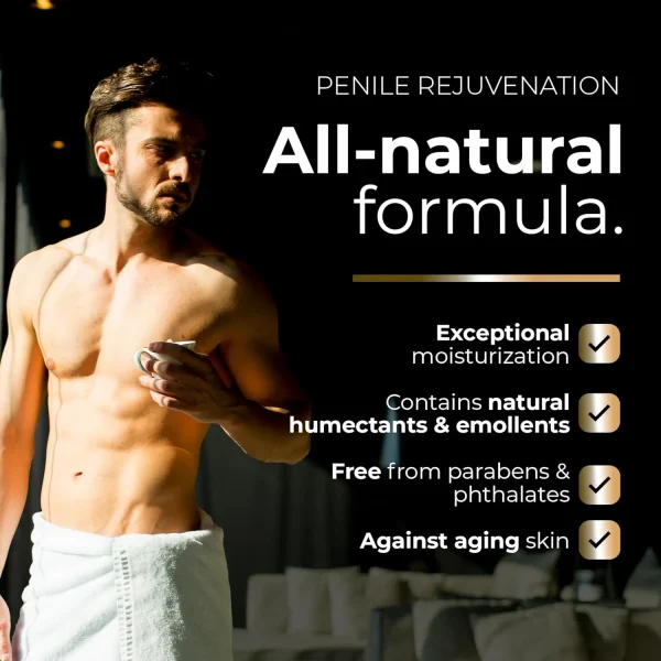 Natural Men’s Moisturizing Cream for Chafing & Sensitivity Relief