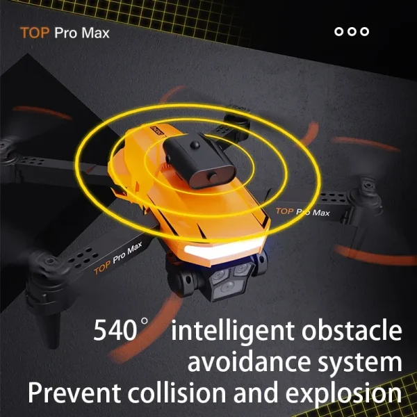 P18 Pro Drone – 8K Triple Camera GPS RC Quadcopter with Obstacle Avoidance