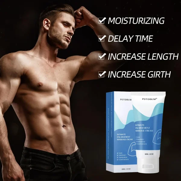 Penis Enlargement Cream – Natural Male Enhancement Gel for Size & Girth