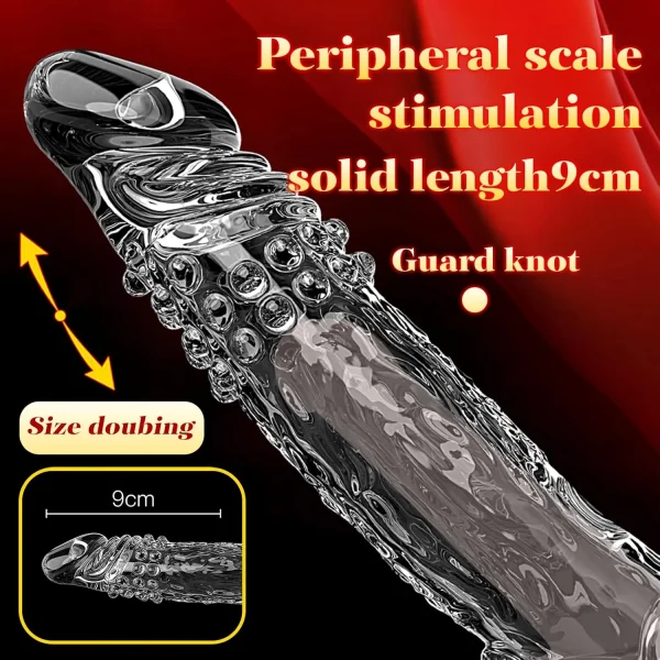 Ultra-Soft Penis Sleeve with Cock Ring for Men – Daraz