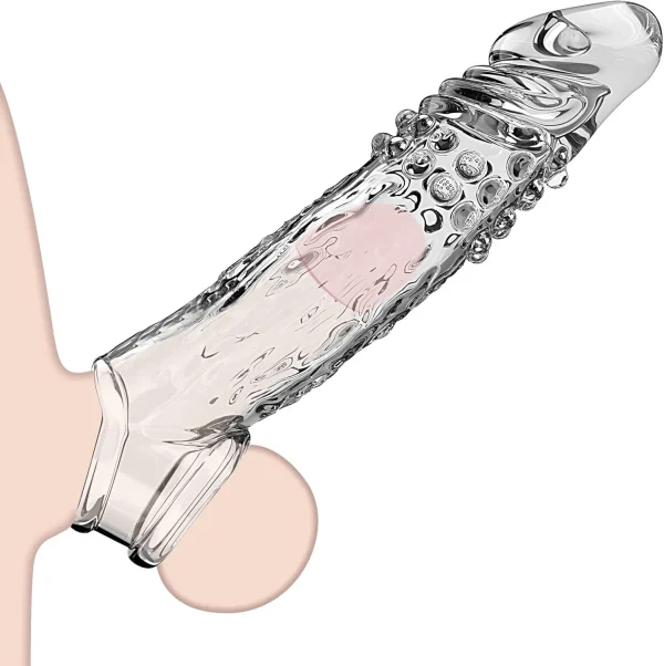 Ultra-Soft Penis Sleeve with Cock Ring for Men – Daraz