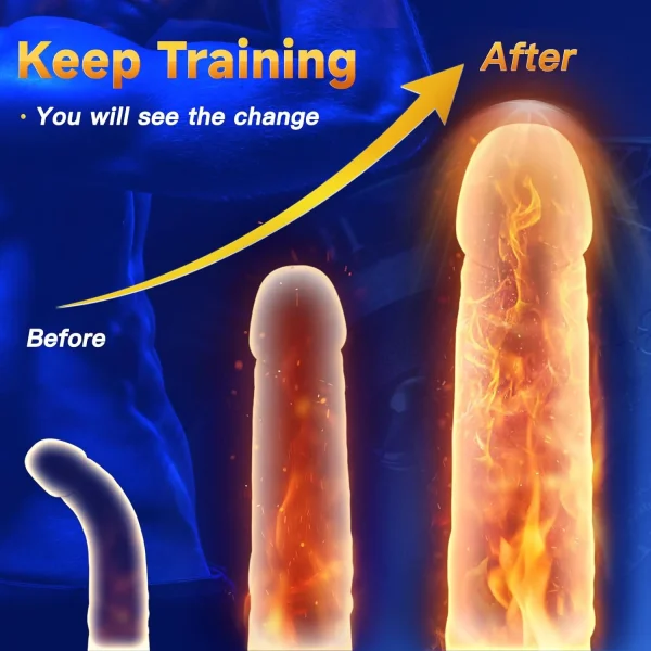 360° Penis Training Vibrator for Men | Powerful Stroker