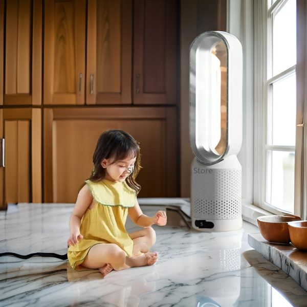 New Bladeless Fan Electric Cooling Air Tower Fans with Remote