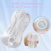Realistic TPE pocket pussy with spiral inner texture for male pleasure and stamina training (2).