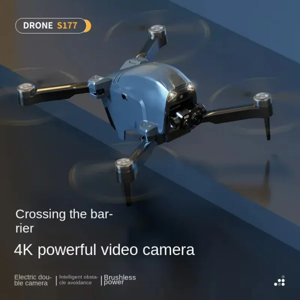 S177 RC Mini Drone with 8K Camera & Obstacle Avoidance