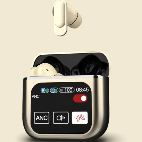 SE60 ANC TWS Earbuds – LCD Screen, Noise Cancelling