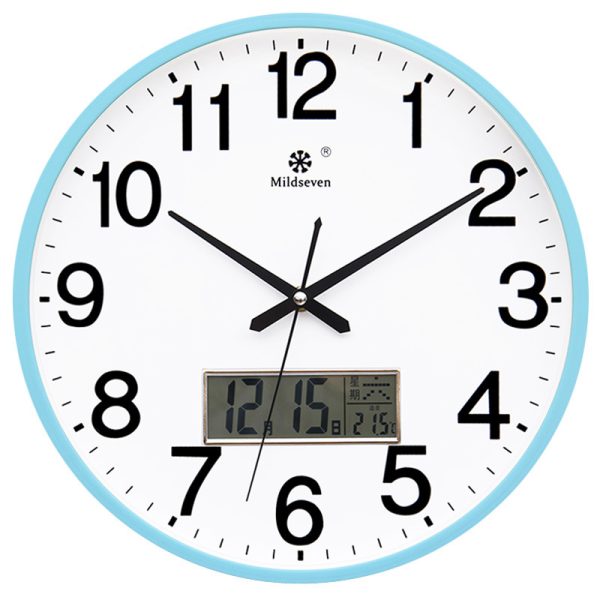 Creative 7-Piece Wall Clock Set – Stylish & Silent for Home