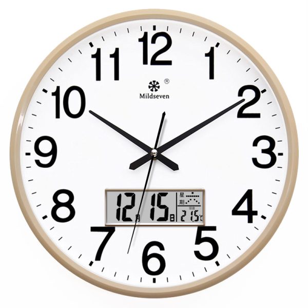 Creative 7-Piece Wall Clock Set – Stylish & Silent for Home