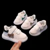 Cute black and white panda sneakers for toddlers aged 1–6 with non-slip soles and sporty design (3).