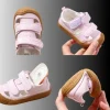 Breathable toddler sneakers-sandals with hollow design, ideal for spring and summer outdoor play (2).