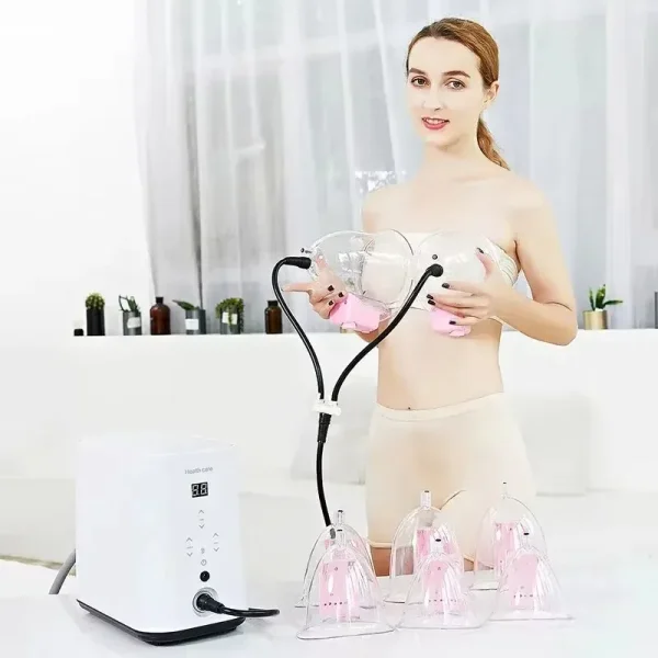 Vacuum Cupping Massager for Breast & Butt Enhancement | Home Spa