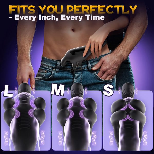 360° Vibrating Clamping Male Stroker for Intense Pleasure