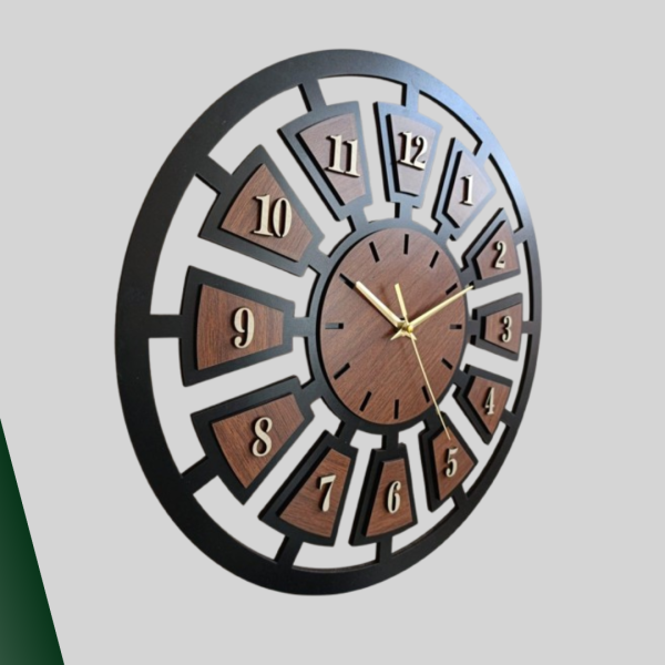 Buy Wooden Wall Clock Online in Pakistan – Elegant Decor | Tiktik