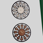 Buy Wooden Wall Clock Online in Pakistan - Elegant Decor | Tiktik