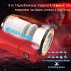 YUKZEN automatic thrusting Blowjob and rotating blowjob stroker with soft dual sleeves for men (2).