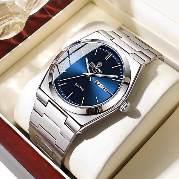 Stunning Gold Quartz Watch – Elegant Style Meets Precision