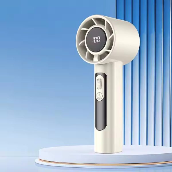 The mini Compact Digital Fan: Adjustable Cooling Power